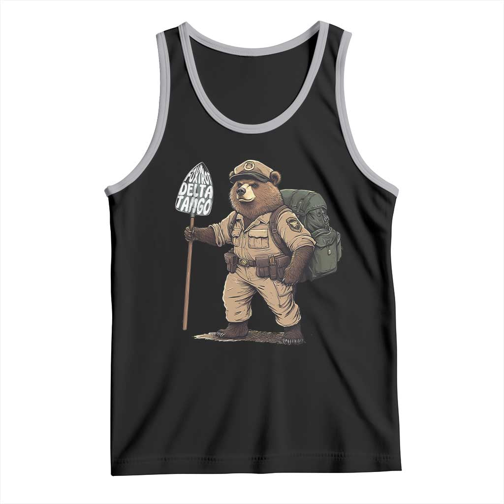 Foxtrot Delta Tango Resist Bear Tank Top
