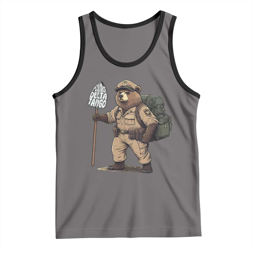 Foxtrot Delta Tango Resist Bear Tank Top