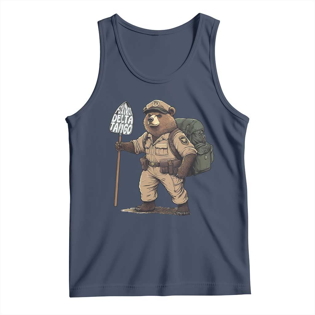 Foxtrot Delta Tango Resist Bear Tank Top