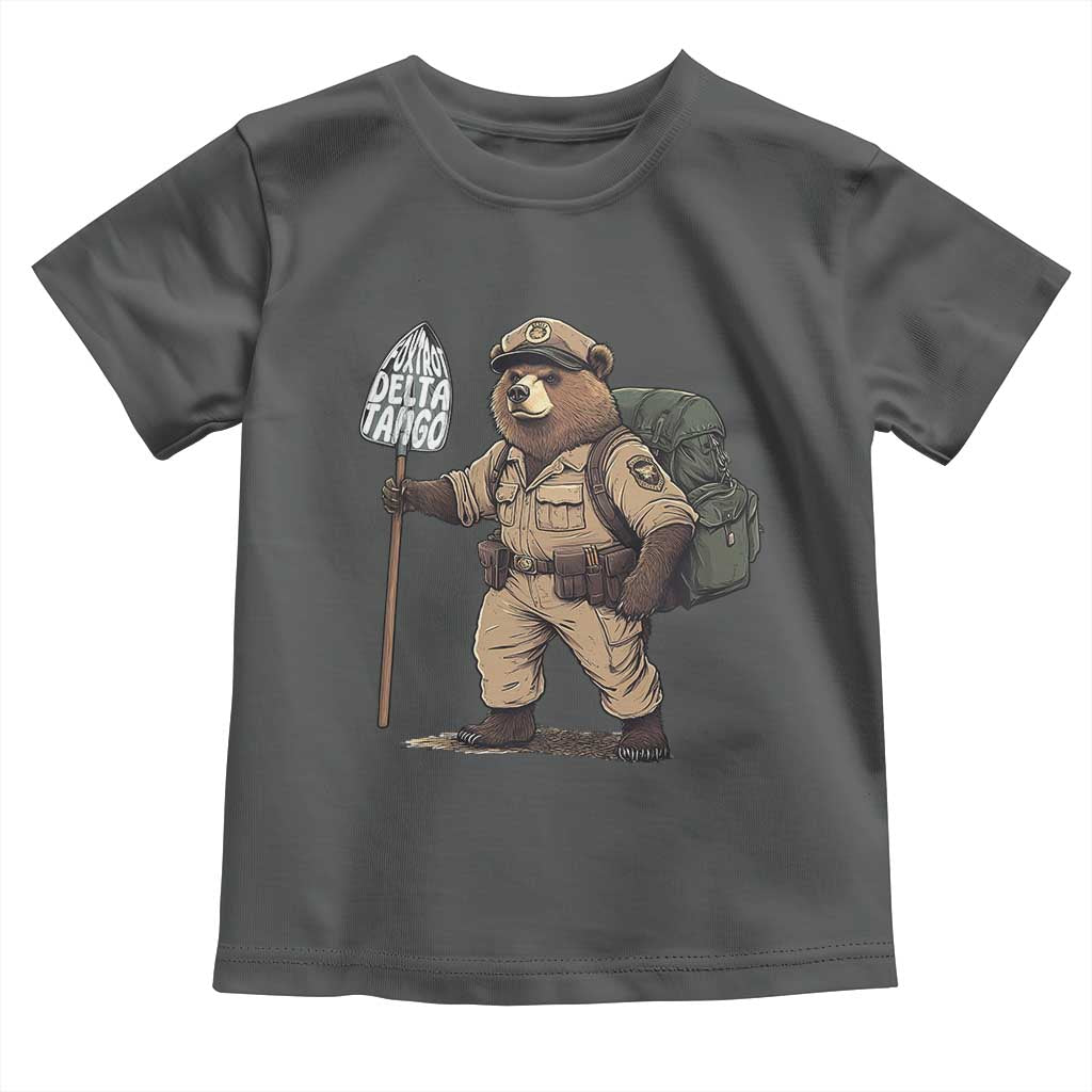 Foxtrot Delta Tango Resist Bear Toddler T Shirt