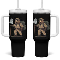 Foxtrot Delta Tango Resist Bear Tumbler With Handle