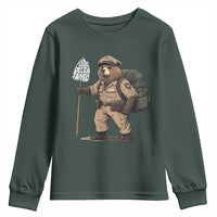 Foxtrot Delta Tango Resist Bear Youth Sweatshirt
