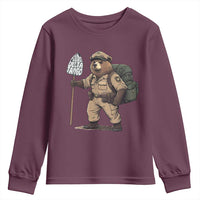 Foxtrot Delta Tango Resist Bear Youth Sweatshirt