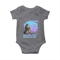 Funny Autistic Alpha Wolf Meme Baby Onesie You Call It Autism I Call It Having That Dawg In Me