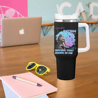 Funny Autistic Alpha Wolf Meme Tumbler With Handle You Call It Autism I Call It Having That Dawg In Me