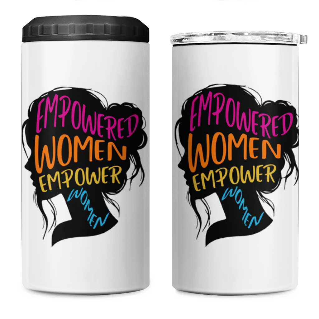 Empowered Women Empower Women 4 in 1 Can Cooler Tumbler
