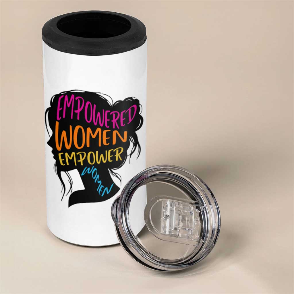 Empowered Women Empower Women 4 in 1 Can Cooler Tumbler