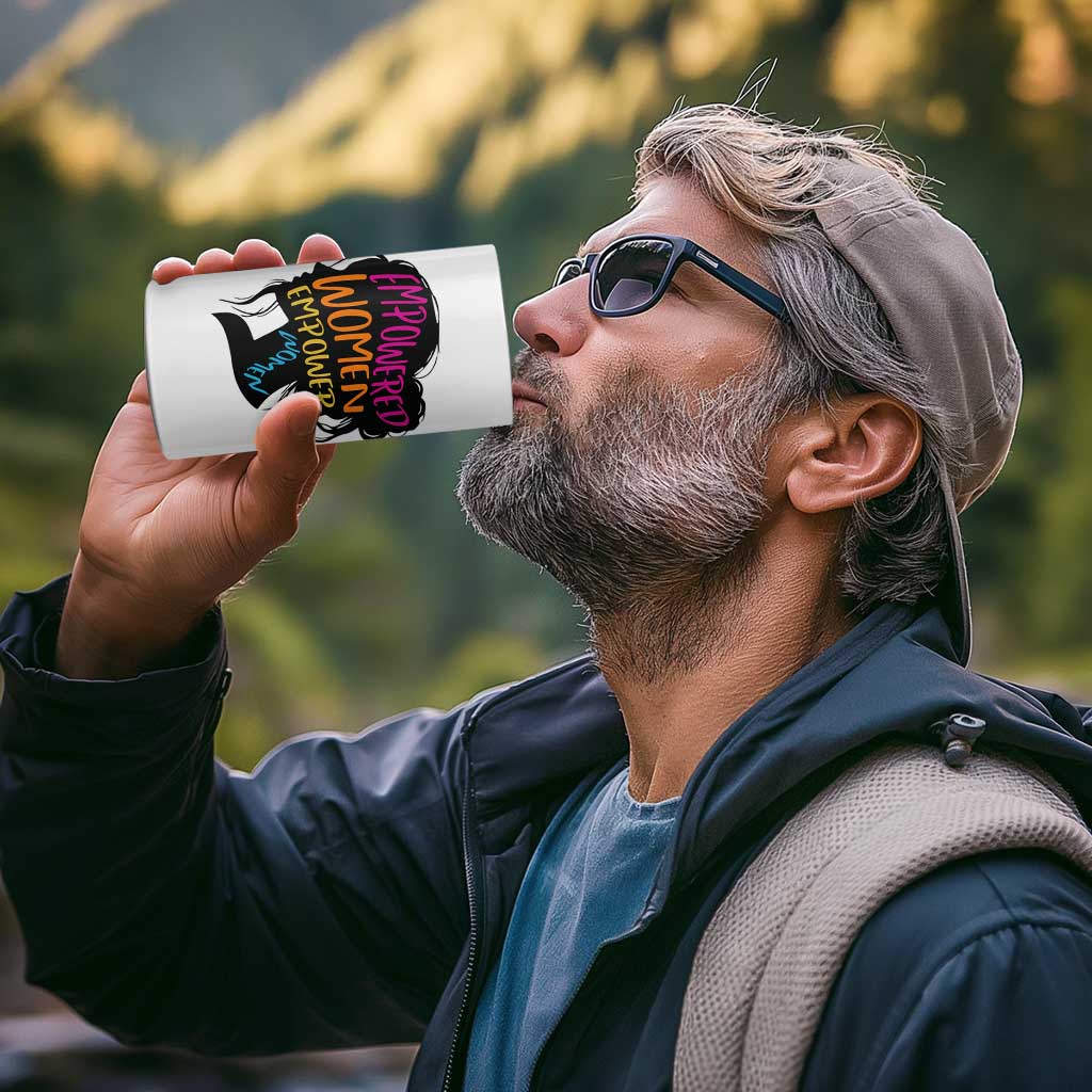 Empowered Women Empower Women 4 in 1 Can Cooler Tumbler