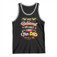 She Believed She Could So She Did Tank Top