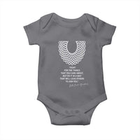 RGB Inspirational Quotes Baby Onesie Fight For The Things You Care About