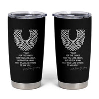 RGB Inspirational Quotes Tumbler Cup Fight For The Things You Care About