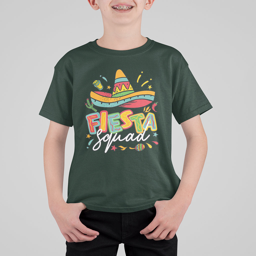 Funny Cinco De Mayo T Shirt For Kid Cinco De Mayo Fiesta Squad Mexican Party Cinco De Mayo Party - Wonder Print Shop