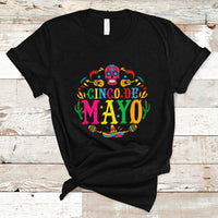 Funny Cinco De Mayo T Shirt Cinco De Mayo Mexican Fiesta 5 De Mayo Mexican Sugar Skull - Wonder Print Shop