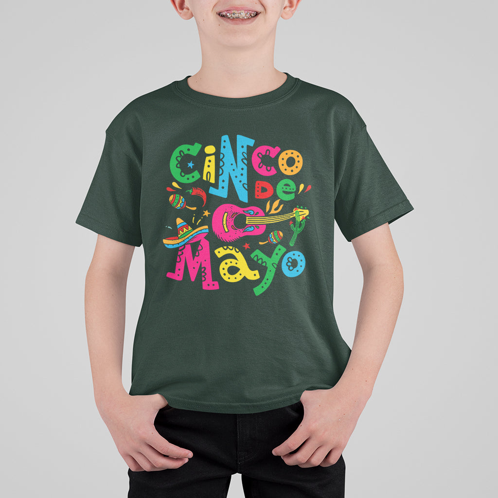 Funny Cinco De Mayo T Shirt For Kid Cinco De Mayo Mexican Fiesta 5 De Mayo Latina Mexican Party - Wonder Print Shop