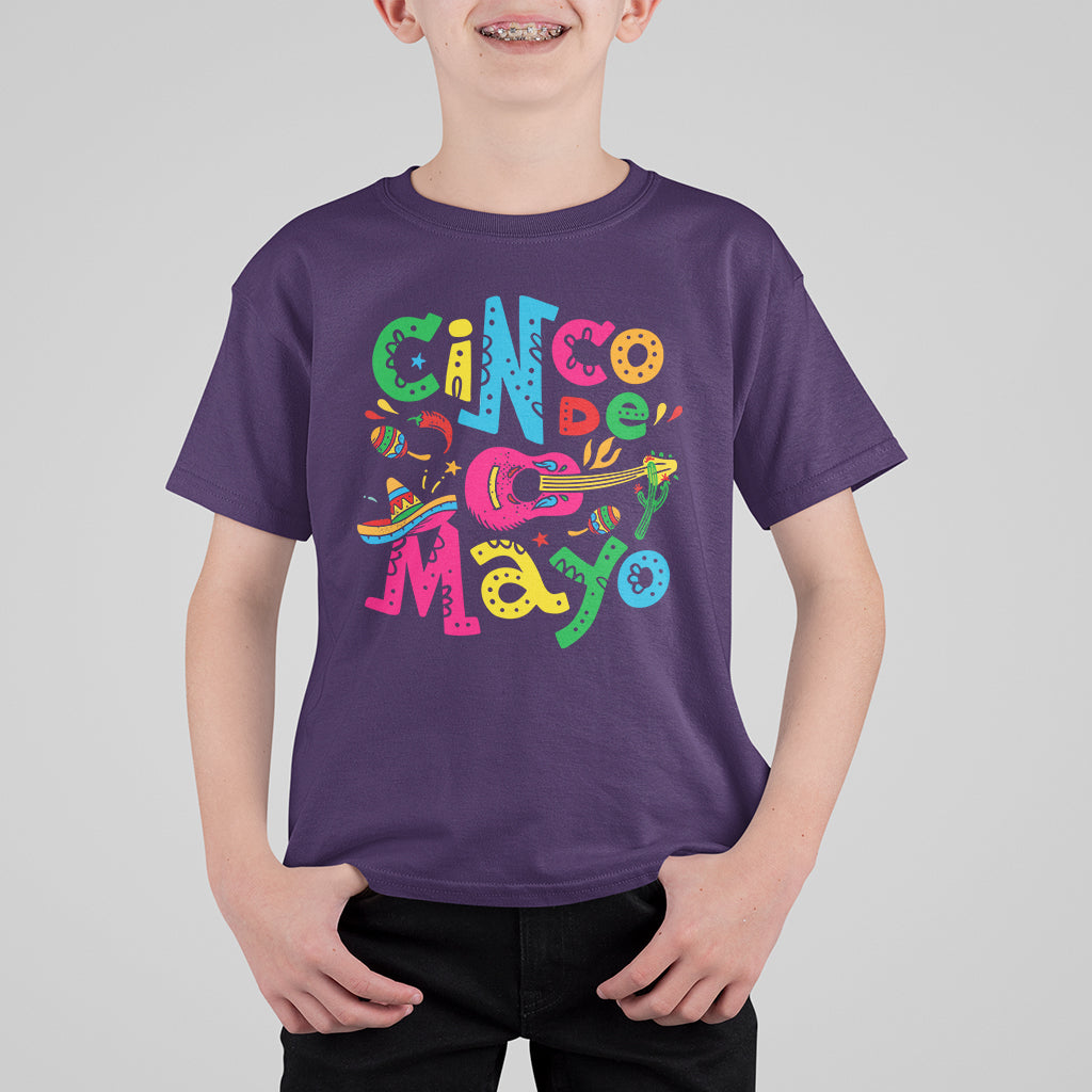 Funny Cinco De Mayo T Shirt For Kid Cinco De Mayo Mexican Fiesta 5 De Mayo Latina Mexican Party - Wonder Print Shop