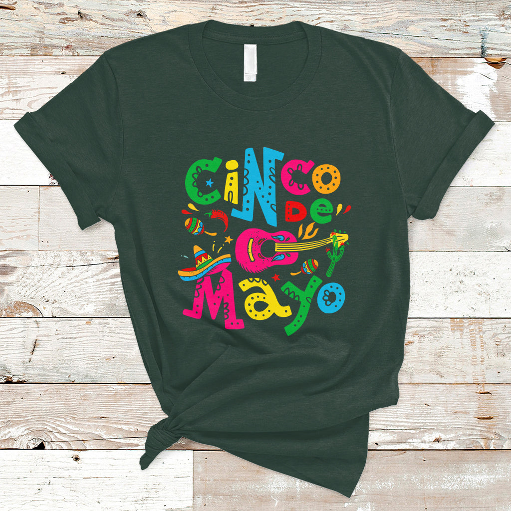 Funny Cinco De Mayo T Shirt Cinco De Mayo Mexican Fiesta 5 De Mayo Latina Mexican Party - Wonder Print Shop