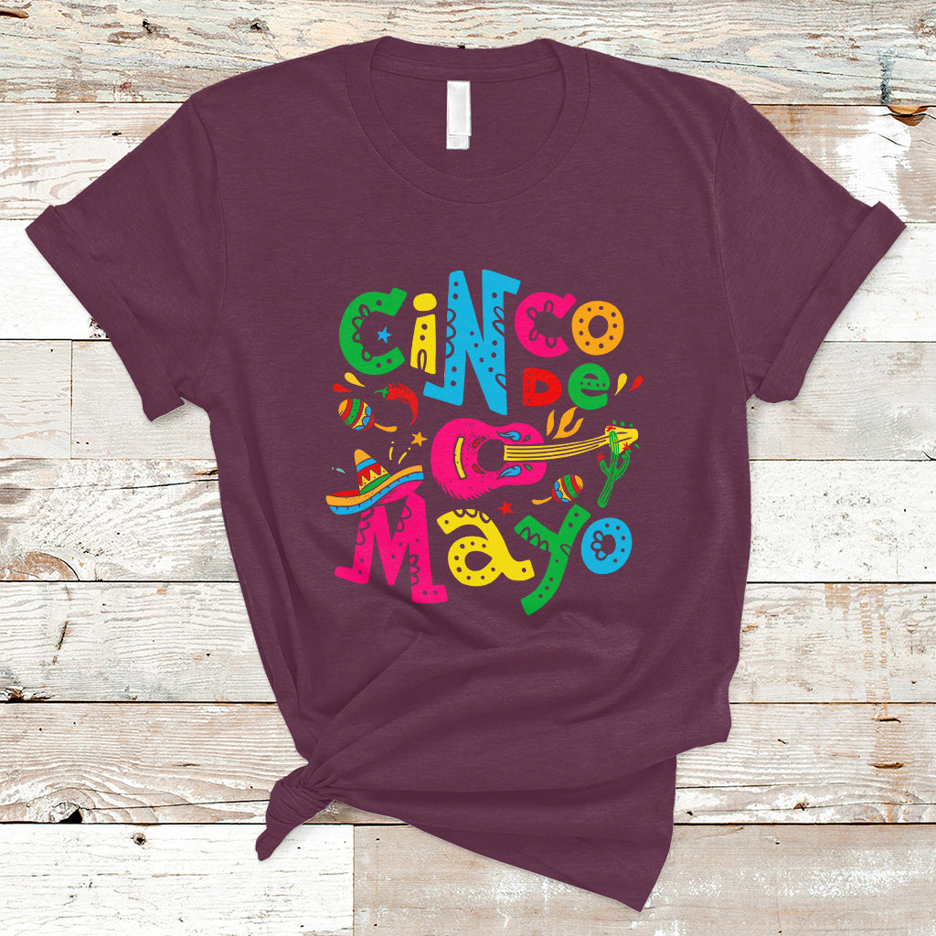 Funny Cinco De Mayo T Shirt Cinco De Mayo Mexican Fiesta 5 De Mayo Latina Mexican Party - Wonder Print Shop
