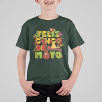 Funny Cinco De Mayo T Shirt For Kid Feliz Cinco De Mayo Mexican Fiesta Happy 5 De Mayo Party - Wonder Print Shop