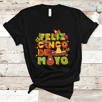 Funny Cinco De Mayo T Shirt Feliz Cinco De Mayo Mexican Fiesta Happy 5 De Mayo Party - Wonder Print Shop