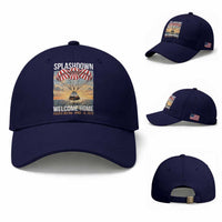 2026 Lunar Mission Splashdown Welcome Home Baseball Cap Pacific Ocean April 10 Vintage Capsule Recovery Graphic