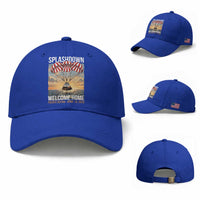 2026 Lunar Mission Splashdown Welcome Home Baseball Cap Pacific Ocean April 10 Vintage Capsule Recovery Graphic