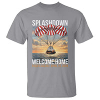 2026 Lunar Mission Splashdown Welcome Home T Shirt Pacific Ocean April 10 Vintage Capsule Recovery Graphic