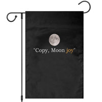 Copy Moon Joy Space Minimalist Garden Flag 2026 Lunar Mission Success