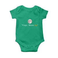 Copy Moon Joy Space Minimalist Baby Onesie 2026 Lunar Mission Success