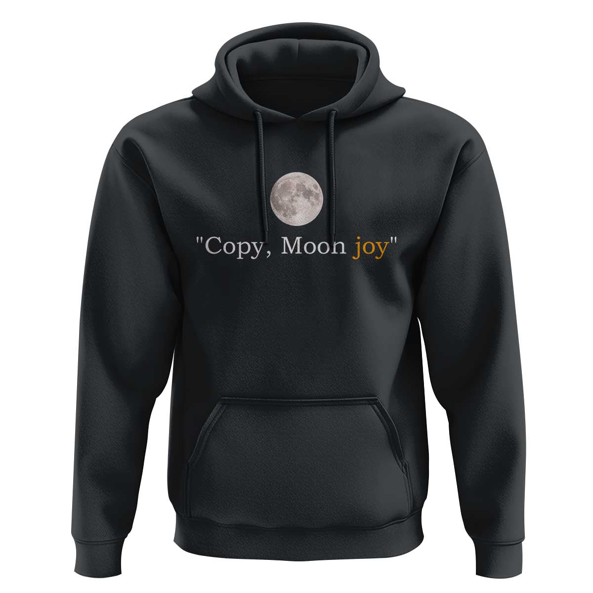 Copy Moon Joy Space Minimalist Hoodie 2026 Lunar Mission Success