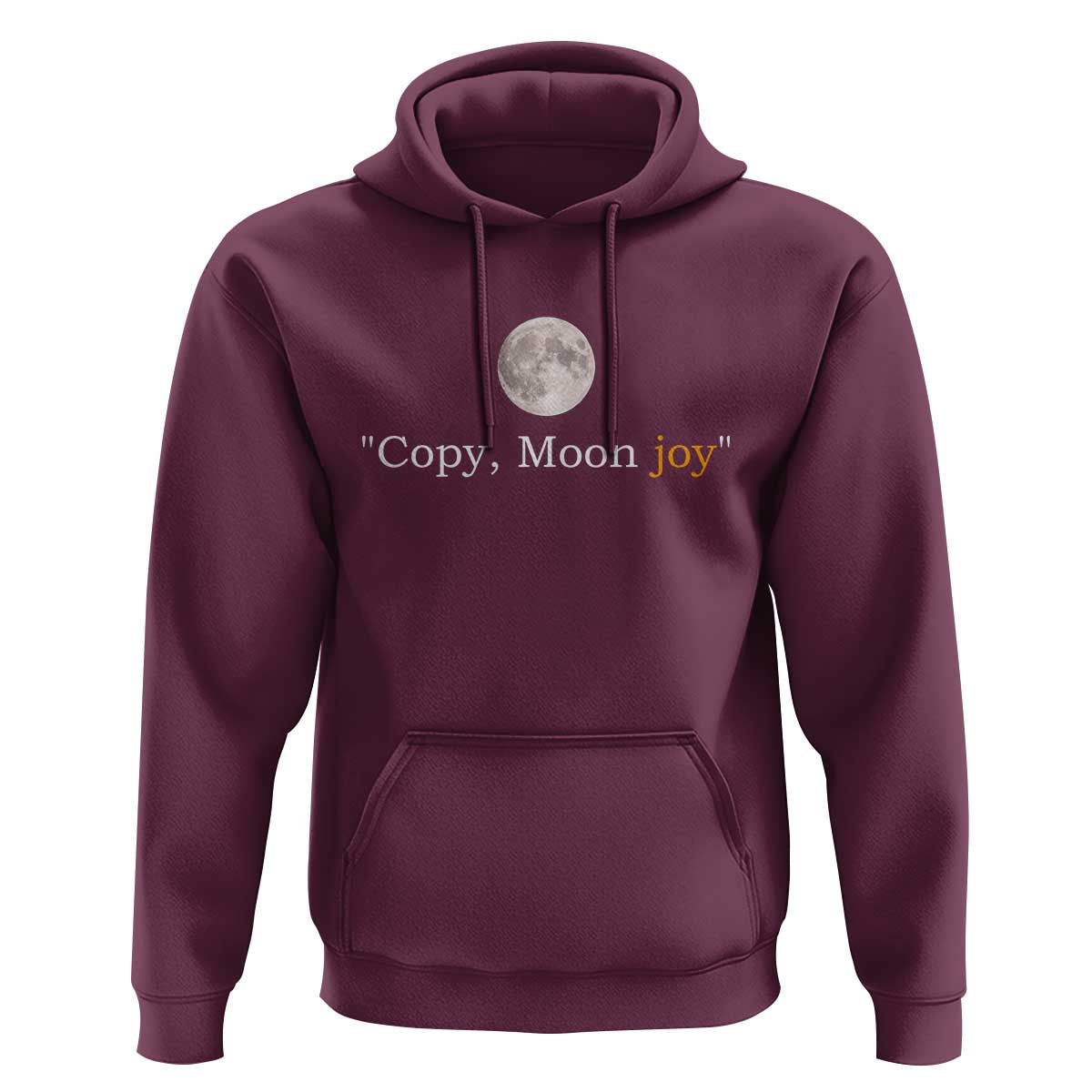 Copy Moon Joy Space Minimalist Hoodie 2026 Lunar Mission Success