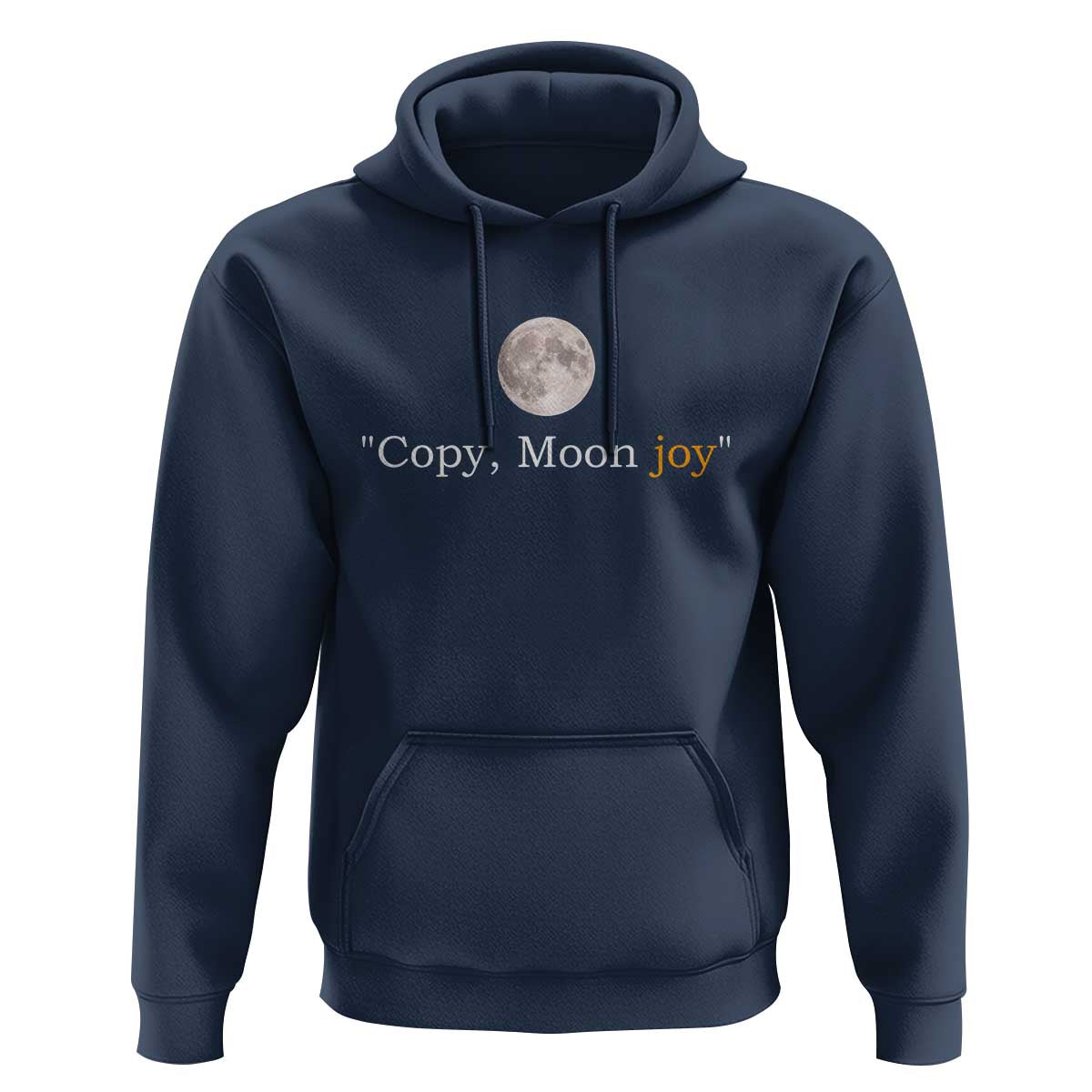 Copy Moon Joy Space Minimalist Hoodie 2026 Lunar Mission Success