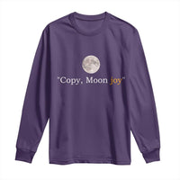 Copy Moon Joy Space Minimalist Long Sleeve Shirt 2026 Lunar Mission Success