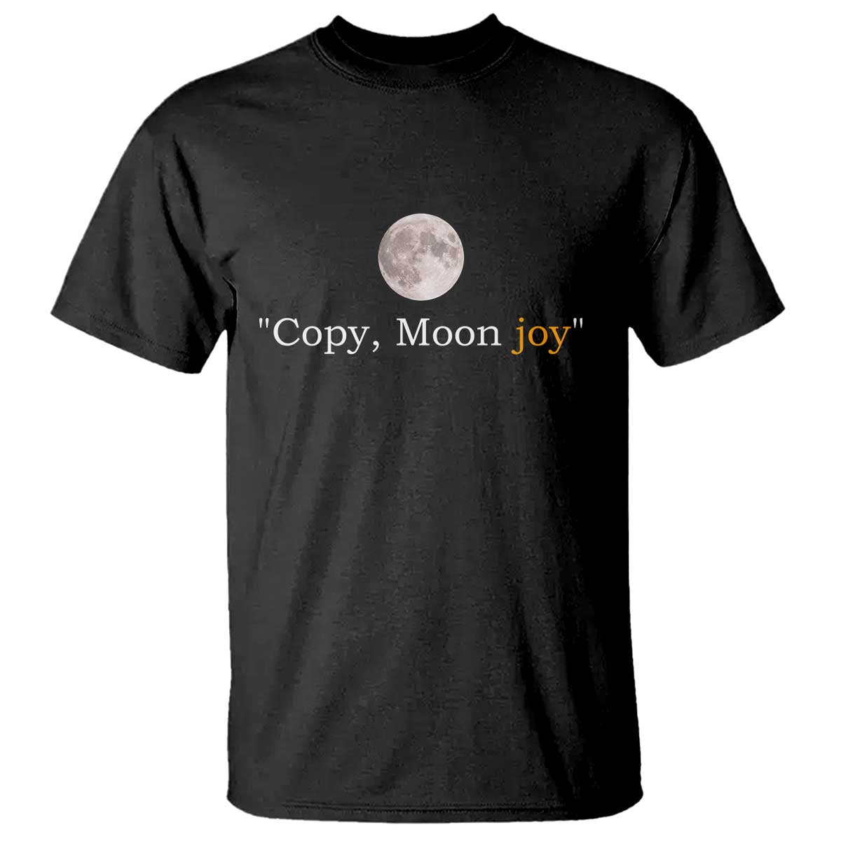 Copy Moon Joy Space Minimalist T Shirt 2026 Lunar Mission Success