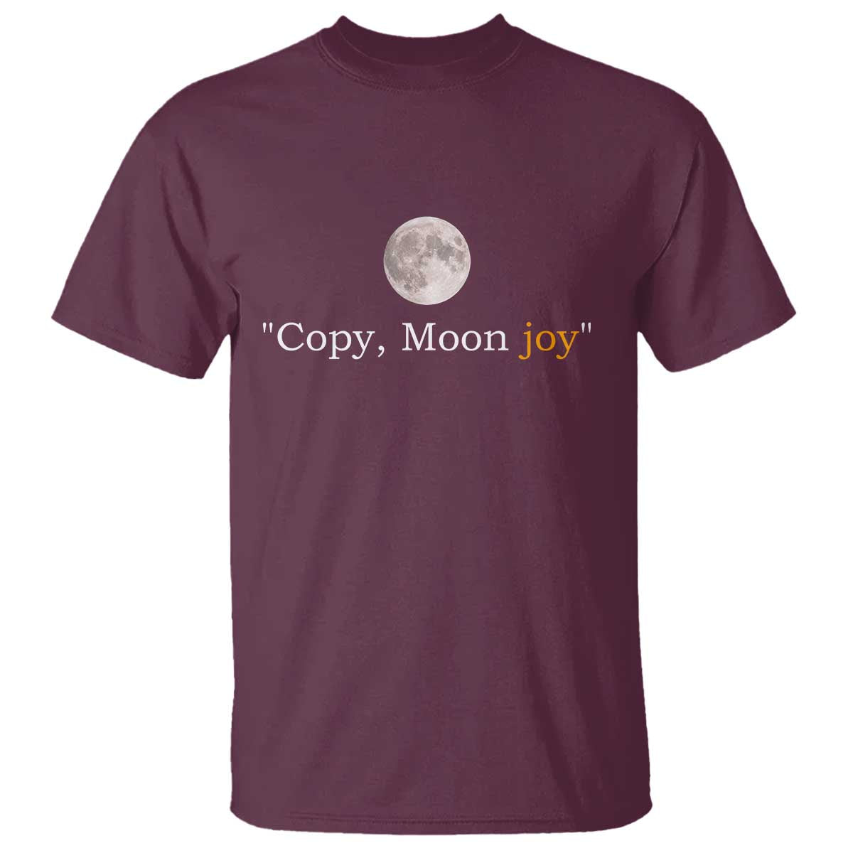 Copy Moon Joy Space Minimalist T Shirt 2026 Lunar Mission Success
