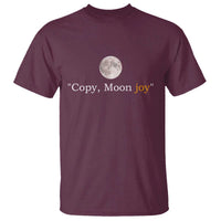 Copy Moon Joy Space Minimalist T Shirt 2026 Lunar Mission Success