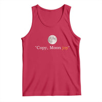 Copy Moon Joy Space Minimalist Tank Top 2026 Lunar Mission Success