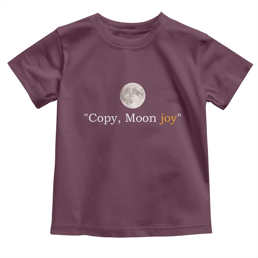 Copy Moon Joy Space Minimalist Toddler T Shirt 2026 Lunar Mission Success