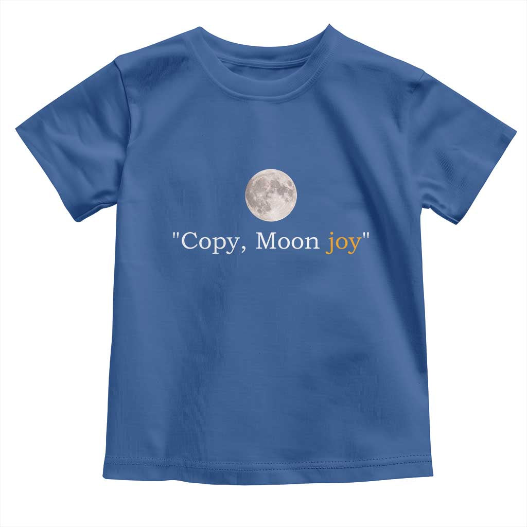 Copy Moon Joy Space Minimalist Toddler T Shirt 2026 Lunar Mission Success