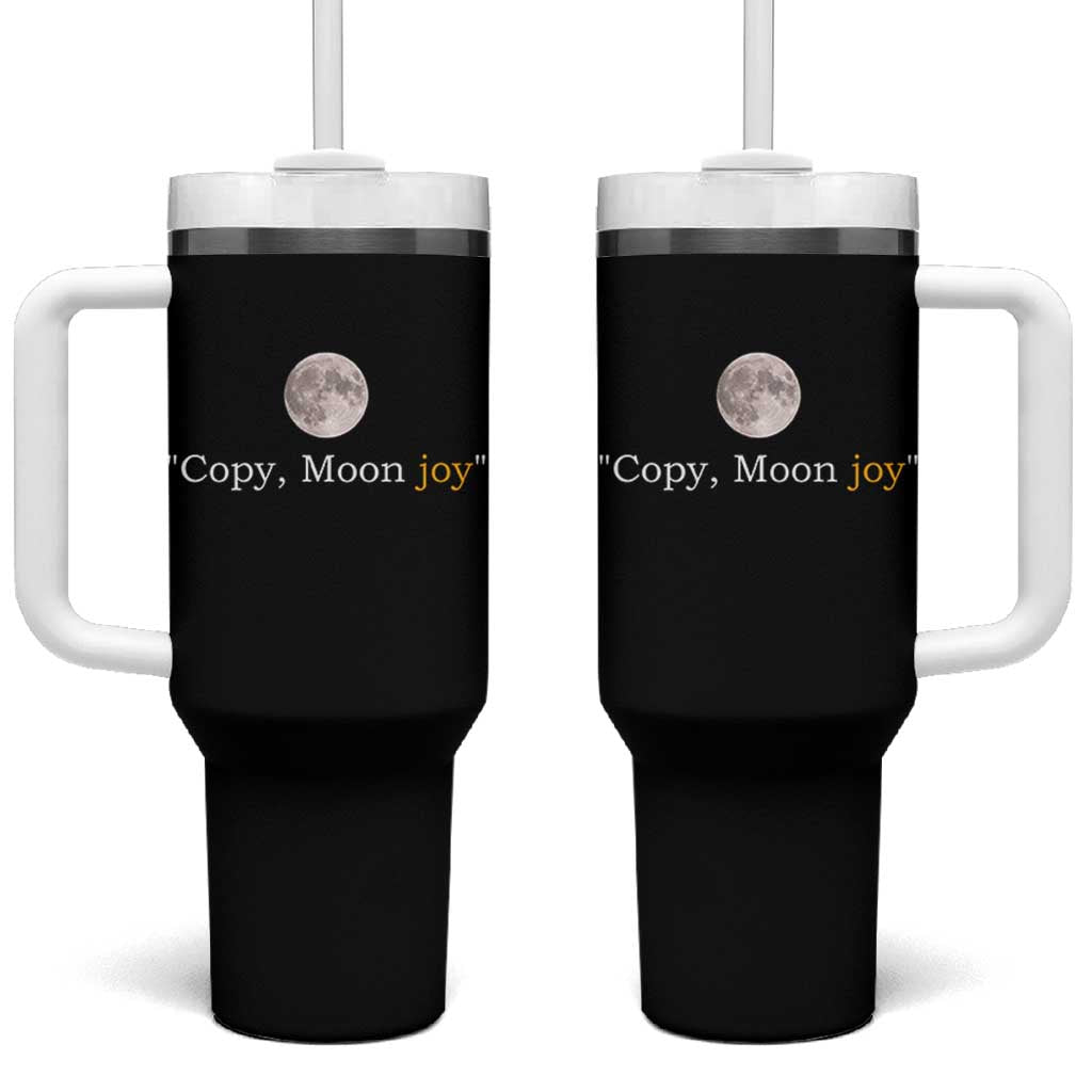 Copy Moon Joy Space Minimalist Tumbler With Handle 2026 Lunar Mission Success