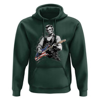 Rockin Abe Abraham Lincoln Playing Electric Guitar Hoodie Patriotic Music Rocker Mashup 4th of July Celebration