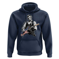 Rockin Abe Abraham Lincoln Playing Electric Guitar Hoodie Patriotic Music Rocker Mashup 4th of July Celebration