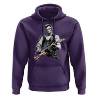 Rockin Abe Abraham Lincoln Playing Electric Guitar Hoodie Patriotic Music Rocker Mashup 4th of July Celebration
