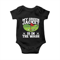 My Jacket Is In The Wash Funny Golfing Baby Onesie Georgia Golf Humor Sarcastic Golfer