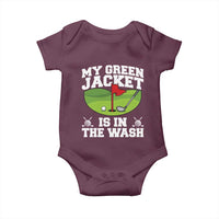 My Jacket Is In The Wash Funny Golfing Baby Onesie Georgia Golf Humor Sarcastic Golfer