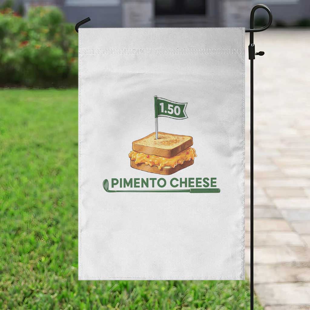 Legendary Pimento Cheese Sandwich Golf Snack Garden Flag Funny Georgia Southern Golfing Traditions Fan Humor