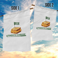 Legendary Pimento Cheese Sandwich Golf Snack Garden Flag Funny Georgia Southern Golfing Traditions Fan Humor