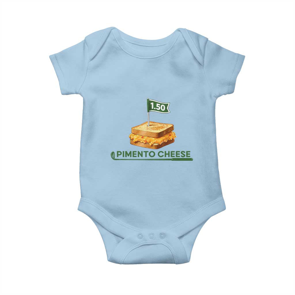 Legendary Pimento Cheese Sandwich Golf Snack Baby Onesie Funny Georgia Southern Golfing Traditions Fan Humor