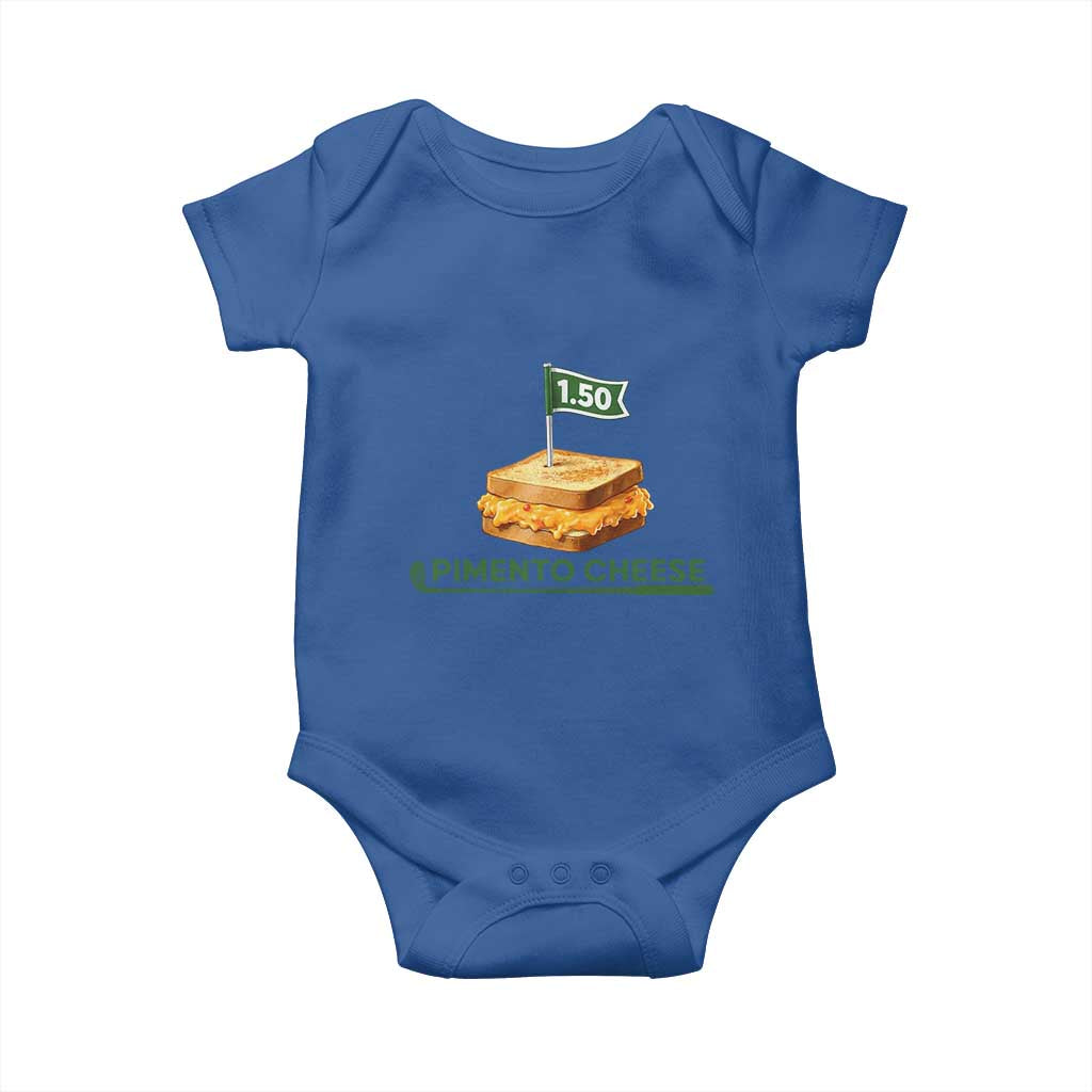 Legendary Pimento Cheese Sandwich Golf Snack Baby Onesie Funny Georgia Southern Golfing Traditions Fan Humor