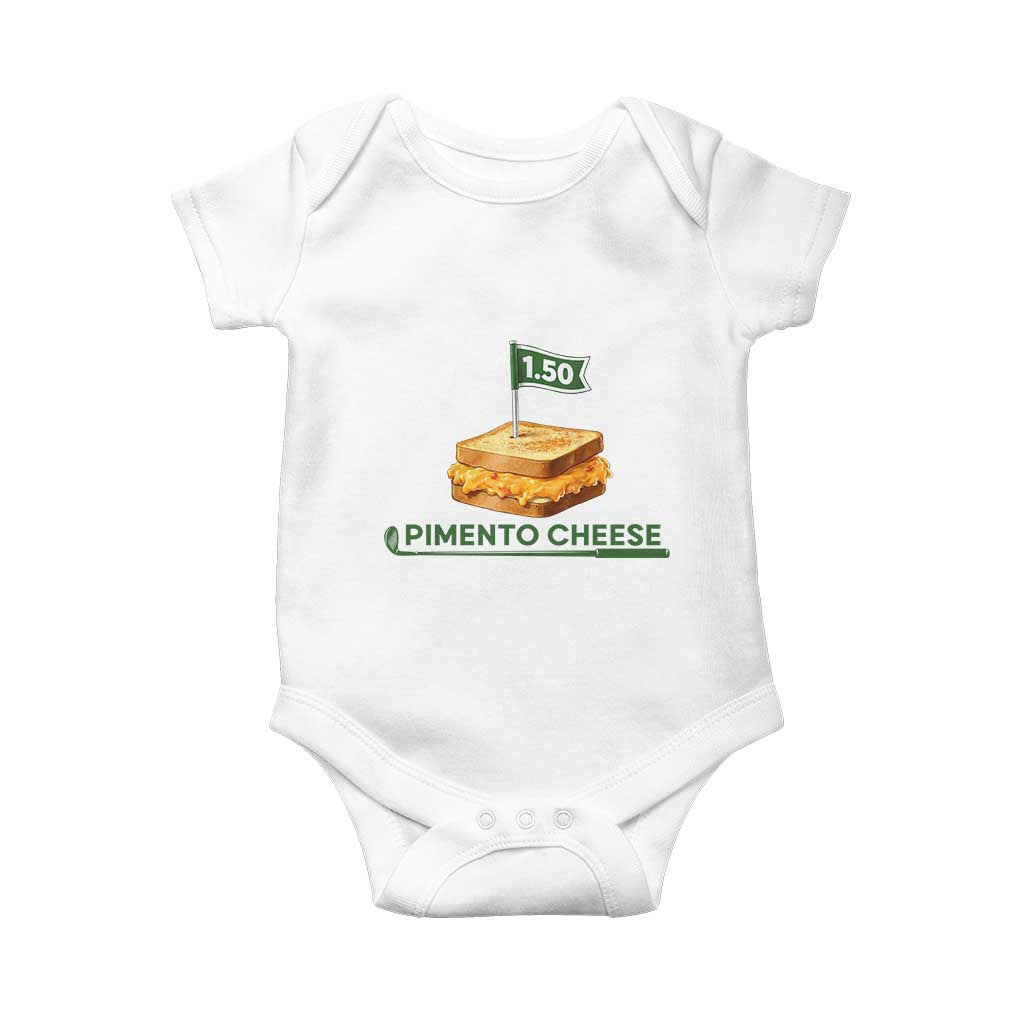 Legendary Pimento Cheese Sandwich Golf Snack Baby Onesie Funny Georgia Southern Golfing Traditions Fan Humor