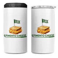 Legendary Pimento Cheese Sandwich Golf Snack 4 in 1 Can Cooler Tumbler Funny Georgia Southern Golfing Traditions Fan Humor